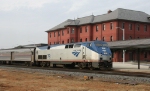 AMTK 78 leads train P092 to a stop at the old ACL station